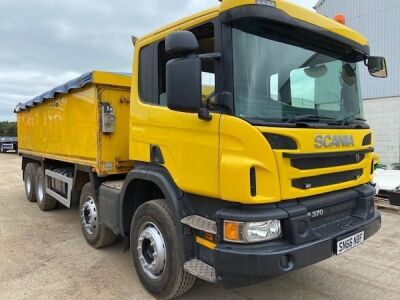 2016 Scania P370  8x4 Weightlifter Body Tipper - 2