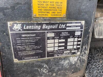 Lansing Bagnall FODR 635 3500Kg Diesel Forklift Truck - 7