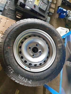 4x New Trailer Tyres & Wheels - 3