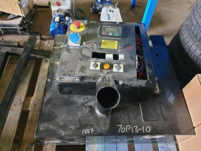 Lighting Tower Control Box & Fuel Tank