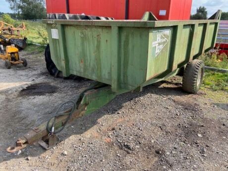 Brian Legg Single Axle Drawbar Agricultural Tipping Trailer