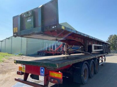 2005 M&G Triaxle Flat Trailer  - 3