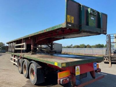 2005 M&G Triaxle Flat Trailer  - 4