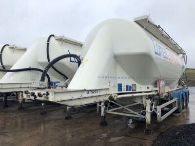 2013 Feldbinder 40m³ 2 Pot Belly Tanker Trailer