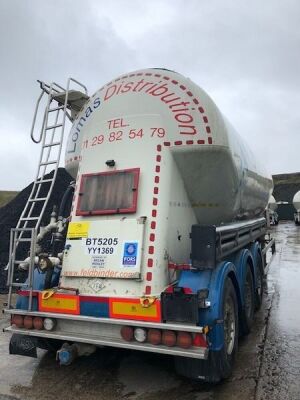 2013 Feldbinder 40m³ 2 Pot Belly Tanker Trailer - 3