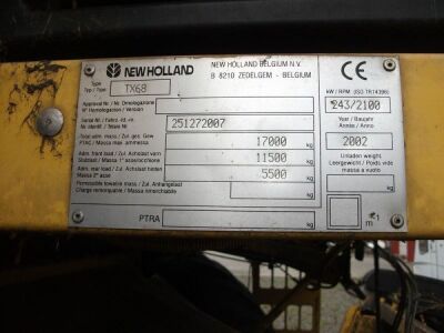 2002 New Holland TX Plus Combine Harvester - 7