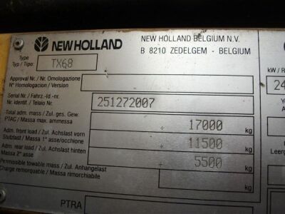 2002 New Holland TX Plus Combine Harvester - 8