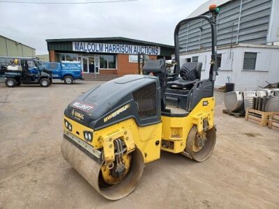 2017 Bomag BW120AD Twin Vibro Roller