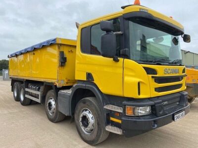 2016 Scania P370 8x4 Weightlifter Body Tipper