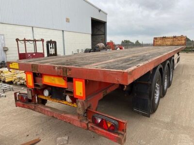 2009 Montracon Triaxle Flat Trailer - 2