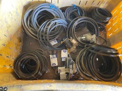 Quantity of Drive Belts & Starter Motors in Plastic Stillage - 2