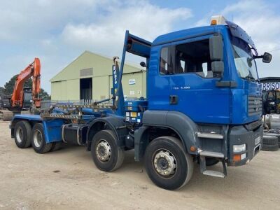 2008 MAN TGA400, 8x4 Big Hook Loader