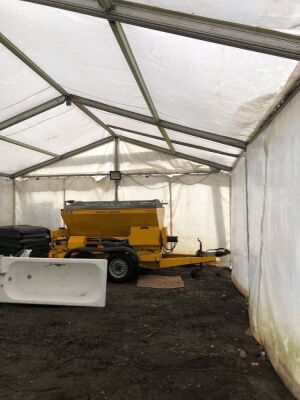 40ft x 20 ft Metal Framed Marquee / Storage Tent - 8