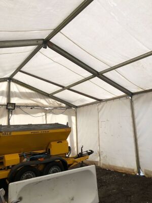 40ft x 20 ft Metal Framed Marquee / Storage Tent - 16