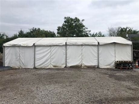 40ft x 20 ft Metal Framed Marquee / Storage Tent