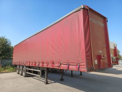 2000 M&G Triaxle Curtsinside Trailer