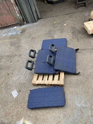 Mitsubishi Crew Cab Used Rear Seat Set - 2