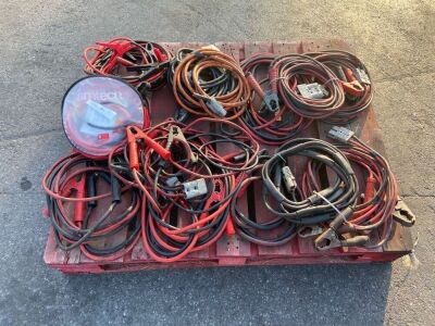 Quantity of Jump Leads, Plugs & Crocodile Clips - 2