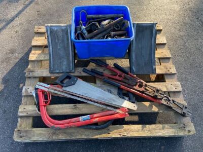 Selection of Towing Attachments, Saws & Bolt Croppers