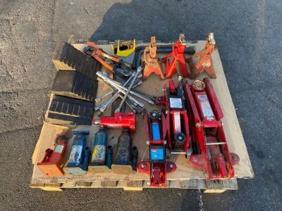 Quantity of Wheel Braces, Bottle Jacks Etc.