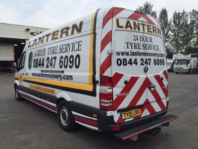 2015 Mercedes 313 CDI LWB HR Sprinter Fitters Van - 2