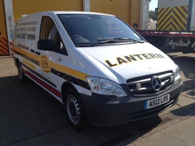 2012 Mercedes Vito 113 CDI Long Auto (Euro 5)