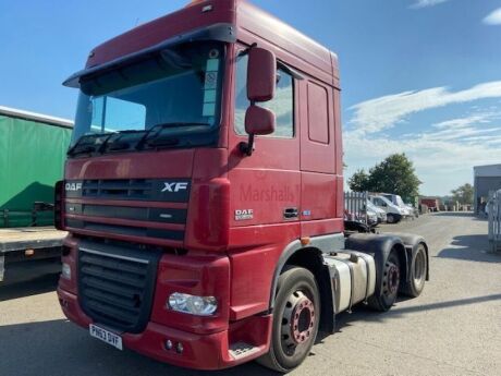 2013 DAF XF 105-460 6x2 Mid Lift Tractor Unit