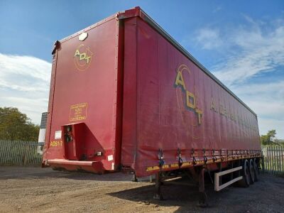 2005 Cartwright Triaxle Curtainside Trailer - 2