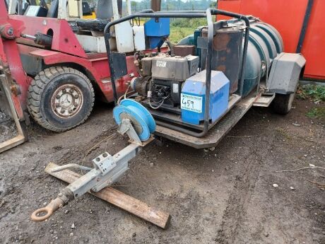 Single Axle Drawbar Pressure Washer