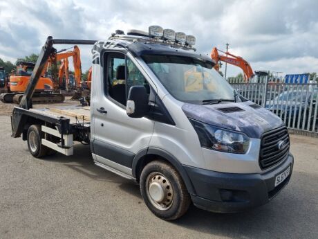 2017 Ford Transit Skip Loader