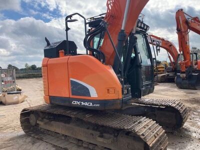 2018 Doosan DX140LCR-5 Excavator  - 5