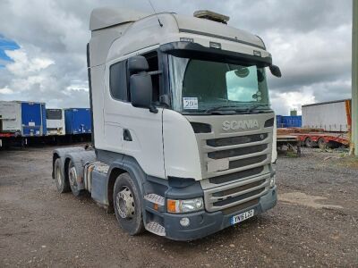 2015 Scania R450 Mid Lift Tractor Unit