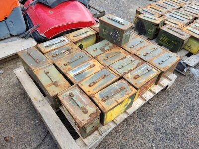 Qty of Ammunition Boxes  - 2