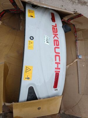 Rear Engine Canopy to Fit Takeuchi TB230 Excavator