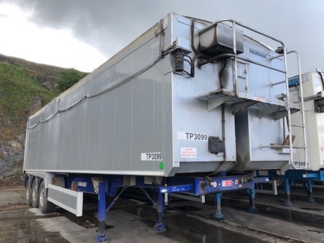 2018 Fruehauf 72yrd³ Plank Side Triaxle Tipping Trailer