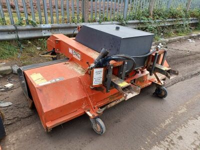 2012 Gurney Reeve Telehandler Hydraulic Sweeper Attachment