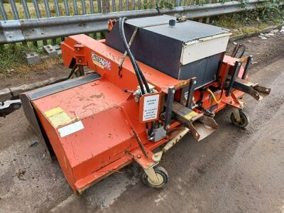 Sutton Telehandler Hydraulic Sweeper Attachment