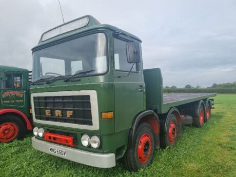 1980 ERF 8x2 Flat