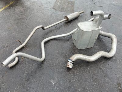 Quantity of Exhaust Parts - 2