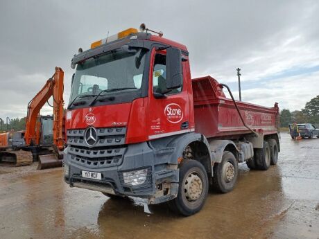 2014 Mercedes 3240 Arocs 8x4 Steel Body Tipper