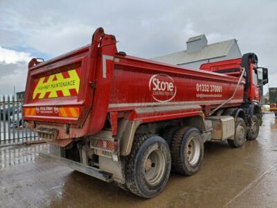 2014 Mercedes 3240 Arocs 8x4 Steel Body Tipper - 3