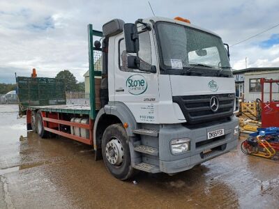 2005 Mercedes Axor 2528 6x2 Beavertail Plant Lorry