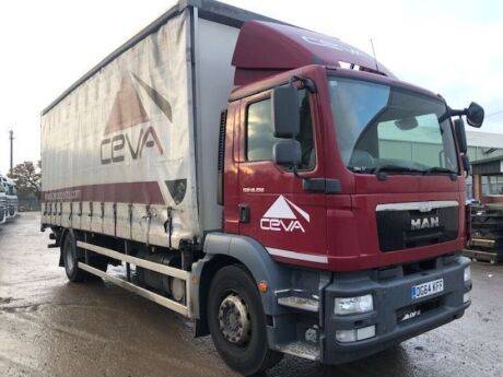 2014 MAN TGM 18 250 4x2 Curtainsider