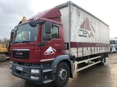 2014 MAN TGM 18 250 4x2 Curtainsider - 2