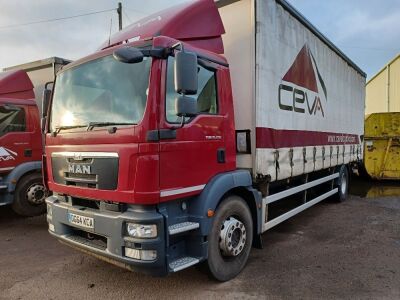 2014 MAN TGM 18 250 4x2 Curtainsider - 2