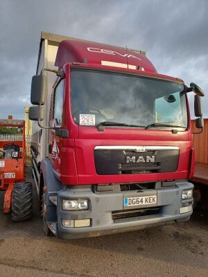 2014 MAN TGM 18 250 4x2 Curtainsider - 2