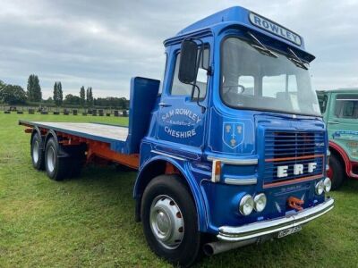 1975 ERF LV 6x2 Flatbed Rigid