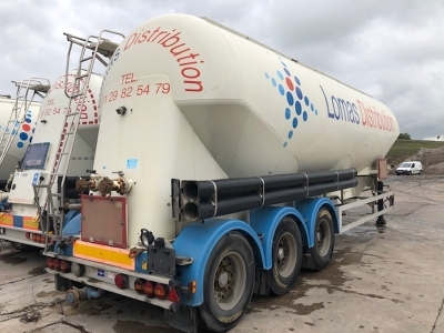 2005 Feldbinder 49m³ 3 Pot Belly Triaxle Tanker Trailer - 12