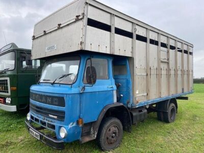 1983 Leyland Terrier 7.38 4x2 Livestock Rigid