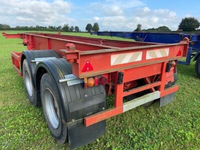 1977 Tasker Tandem Axle 20ft Skeletal Trailer  - 4